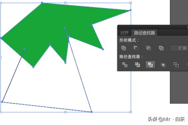 AI路径查找器和形状模式区别？