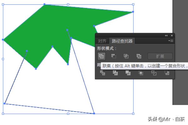 AI路径查找器和形状模式区别？