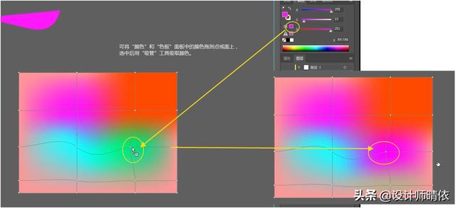 AI渐变工具、网格工具、混合工具、吸管工具和度量工具的使用方法？