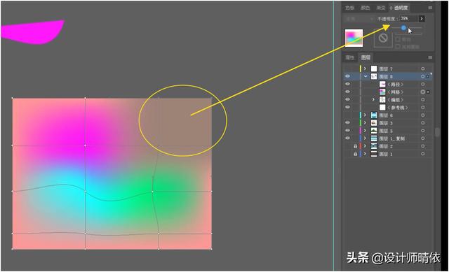 AI渐变工具、网格工具、混合工具、吸管工具和度量工具的使用方法？