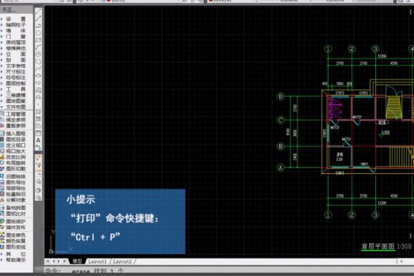 cad打印pdf怎么把彩色变黑白？