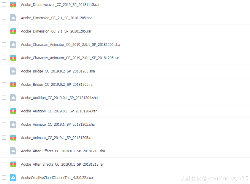 Adobe CC 2019震撼来袭，全套安装包+教程 百度网盘资源