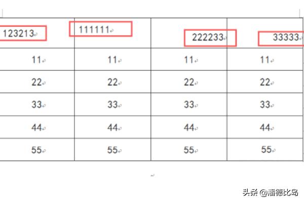 怎么解决word中表格的数据不对齐的问题？