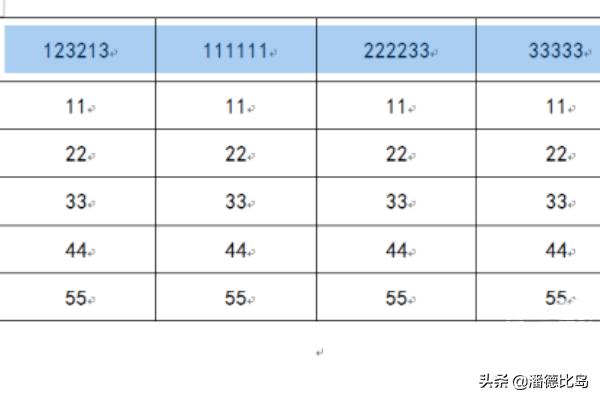 怎么解决word中表格的数据不对齐的问题？